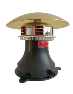 Siren 42113 supercelerest acoustic warning device 110vac/dc bk